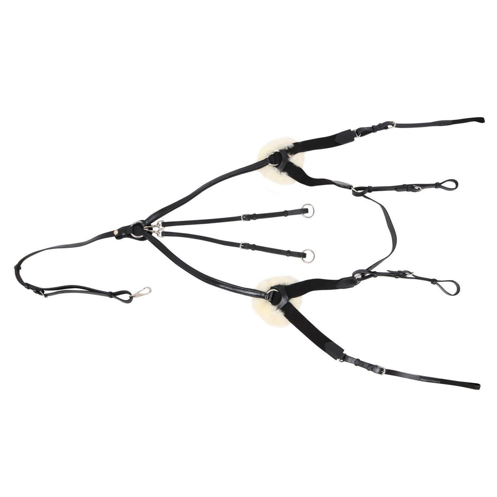 Vorderzeug Marbach 5-Punkt schwarz/silber