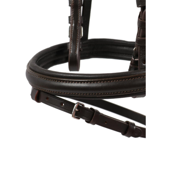 Trense Calgary englisches Reithalfter braun/silber