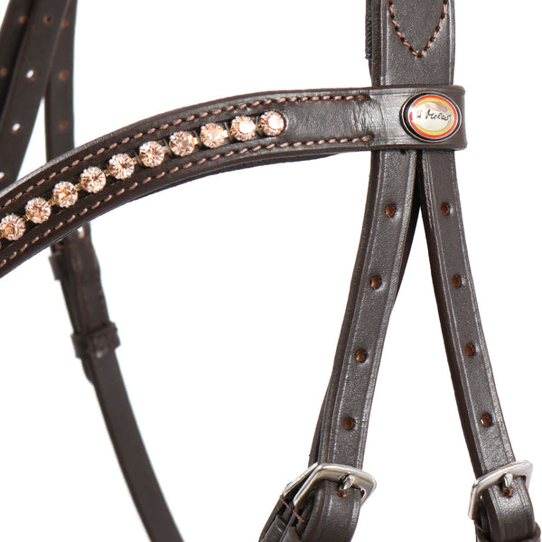 Trense Mechtersen braun/silber