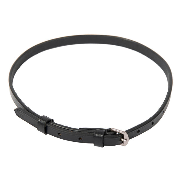 Sperrriemen schwarz/silber