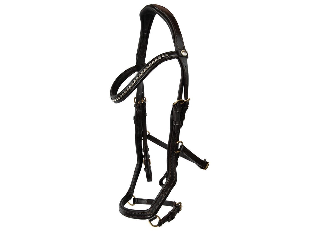 Trense Tokio braun/messing