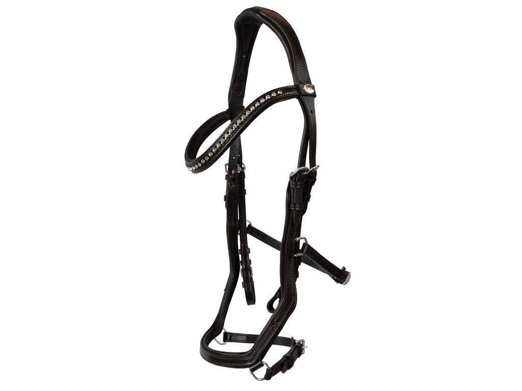 Trense Tokio braun/silber